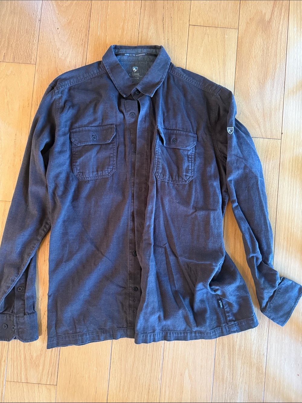 Kuhl Men's Navy Blue Lightweight Utility Shirt Jacket